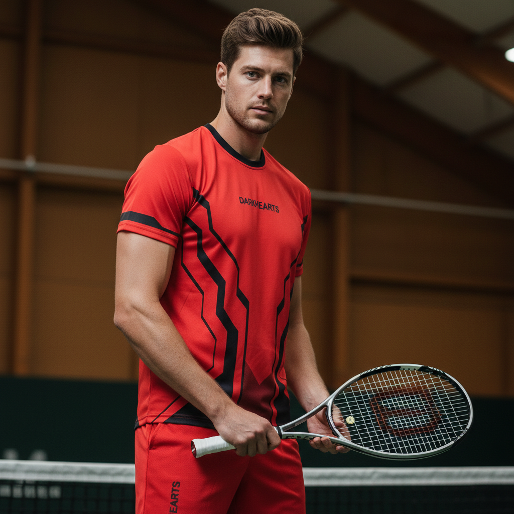 darkhearts set thỂ thao ĐỎ